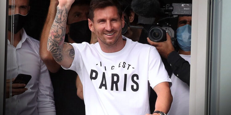 Foot/PSG : Lionel Messi officiellement à Paris 1 - Le Progrès Egyptien