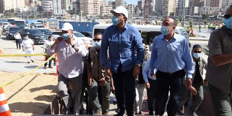 Madbouli sur les chantiers de la gare d’Alexandrie-Misr 2 - Le Progrès Egyptien Madbouli sur les chantiers de la gare d’Alexandrie-Misr 1 - Le Progrès Egyptien