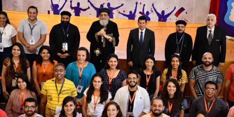 Le Pape Tawadros II reçoit le ministre de la Jeunesse 1 - Le Progrès Egyptien