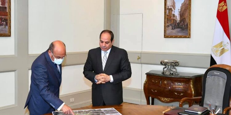 Al-Sissi fait le suivi de la Cité de la Justice 1 - Le Progrès Egyptien