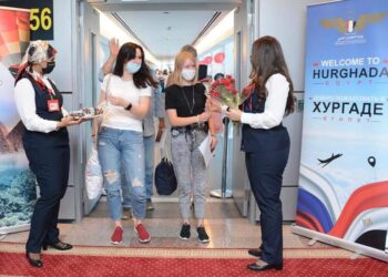 L’aéroport d’Hurghada reçoit le premier vol touristique russe