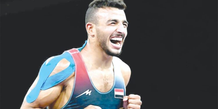 Lutte : Mohamed Ibrahim Elsayed en bronze 2 - Le Progrès Egyptien Lutte : Mohamed Ibrahim Elsayed en bronze 1 - Le Progrès Egyptien