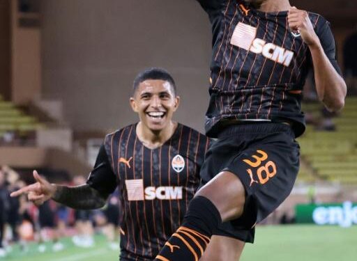 C1 : Monaco, imprécis et battu par le Shakhtar 1 - Le Progrès Egyptien