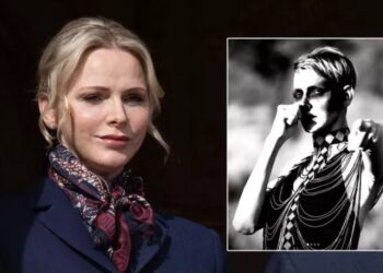 Charlène de Monaco s’affiche en guerrière zoulou pour lancer sa campagne #ChasingZero