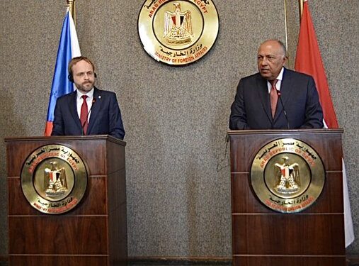 Choucri et son homologue tchèque affirment la profondeur des relations bilatérales 2 - Le Progrès Egyptien Choucri et son homologue tchèque affirment la profondeur des relations bilatérales 1 - Le Progrès Egyptien