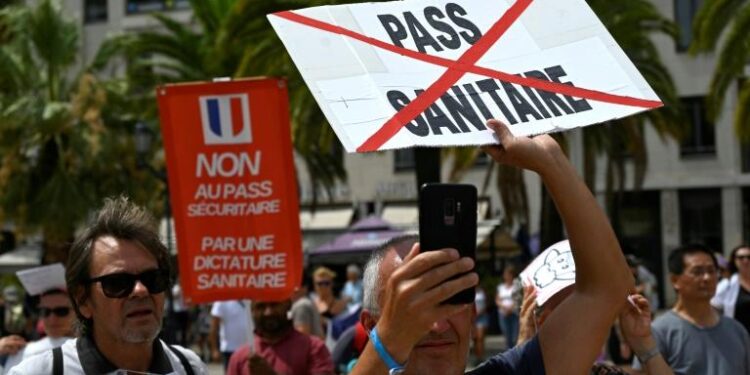 Covid-19 : Le pass sanitaire entre en vigueur en France 2 - Le Progrès Egyptien Covid-19 : Le pass sanitaire entre en vigueur en France 1 - Le Progrès Egyptien