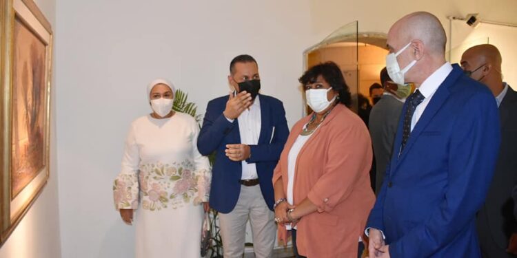 La ministre de la Culture Dr Inas Abdel Dayem inaugure la 42ème exposition générale 2 - Le Progrès Egyptien La ministre de la Culture Dr Inas Abdel Dayem inaugure la 42ème exposition générale 1 - Le Progrès Egyptien