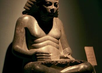 Amenhotep en scribe