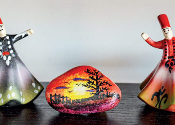 “Le fil de mes pensées” riche en symboles et couleurs