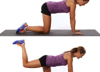 Levés de jambes donkey kicks