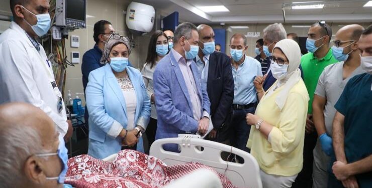 La ministre de la Santé inspecte l’hôpital d’Al-Alamein 1 - Le Progrès Egyptien