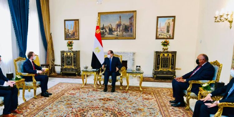 Al-Sissi reçoit le ministre tchèque des Affaires étrangères 1 - Le Progrès Egyptien