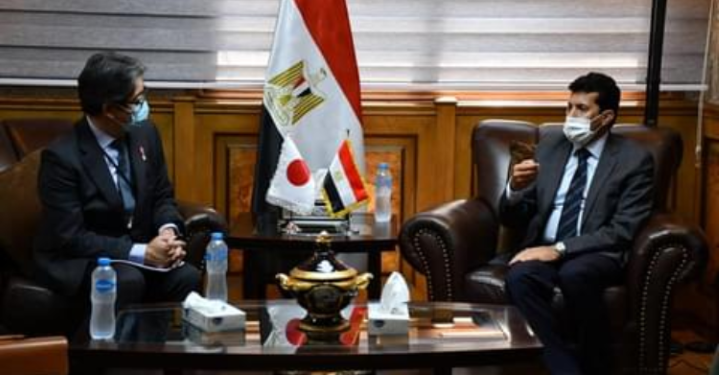 L’Egypte et Japon examinent leur coopération sportive 2 - Le Progrès Egyptien L’Egypte et Japon examinent leur coopération sportive 1 - Le Progrès Egyptien