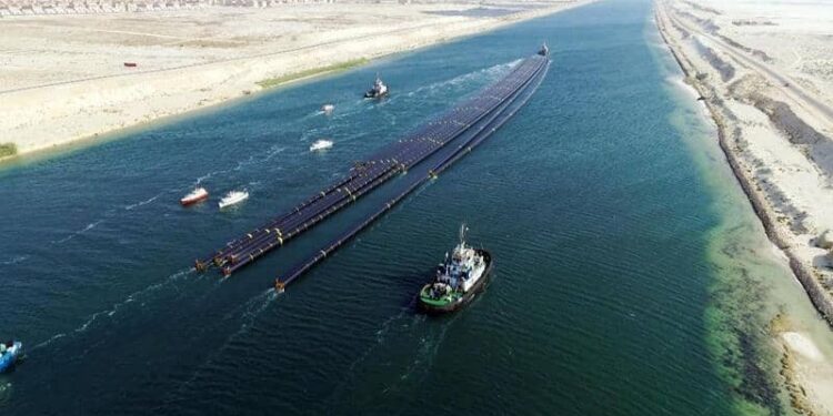 Reprise de la navigation sur le canal de Suez après l'échouement d'un navire 1 - Le Progrès Egyptien