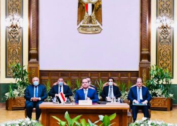 Le président reçoit Abou Mazen et Abdallah II de Jordanie au Caire