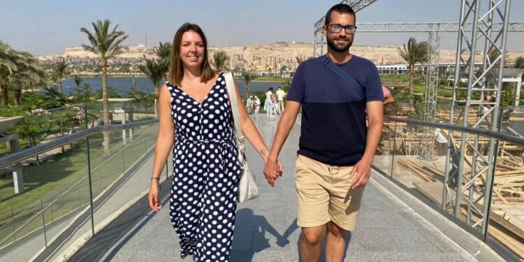 A l’invitation d’Al-Anani, un couple espagnol au Musée de la civilisation 1 - Le Progrès Egyptien
