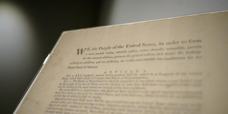 La Constitution des Etats-Unis de 1787 aux enchères 2 - Le Progrès Egyptien La Constitution des Etats-Unis de 1787 aux enchères 1 - Le Progrès Egyptien