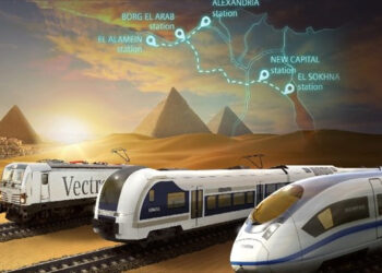 L’Egypte lance les travaux de construction du projet ferroviaire à grande vitesse