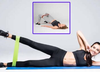 Abduction de la hanche couchée avec élastique