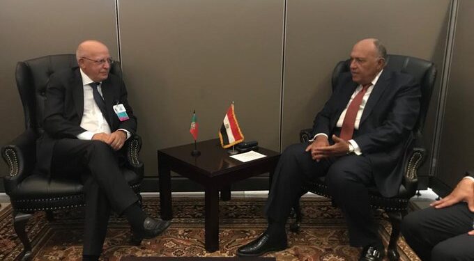 UNGA-Egypte: Pourparlers égypto-portugais au niveau des ministres des AE 2 - Le Progrès Egyptien UNGA-Egypte: Pourparlers égypto-portugais au niveau des ministres des AE 1 - Le Progrès Egyptien