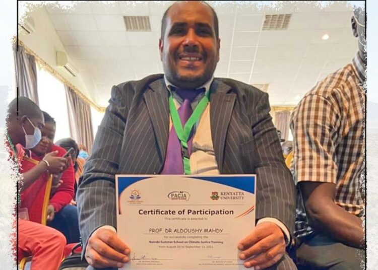 « Des jeunes qui aiment l’Egypte » participe à la formation de l’École de justice climatique au Kenya