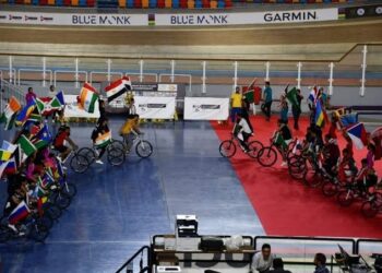 Lancement du Championnat du monde de cyclisme