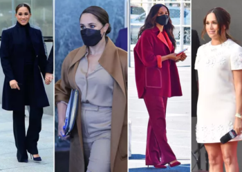 Défilé de looks de Meghan Markle à New York