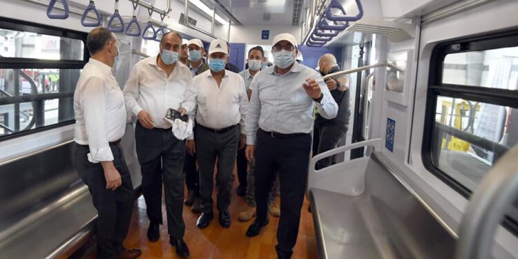 Nouvelle capitale : Le métro léger pour le déplacement des fonctionnaires 2 - Le Progrès Egyptien Nouvelle capitale : Le métro léger pour le déplacement des fonctionnaires 1 - Le Progrès Egyptien