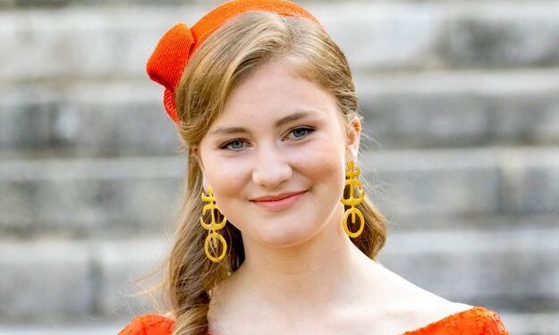 21-07-2021 Brussels Princess Elisabeth during the Te Deum at the Sainte-Gudule cathedral during the Belgian national day in Brussels.   © PPE