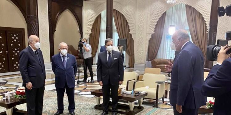 Choucri reçu par le président algérien 1 - Le Progrès Egyptien