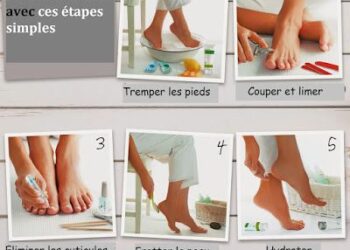 5 étapes pour une pédicure à la maison