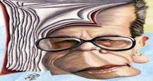 Naguib Mahfouz aux yeux de la caricature 5 - Le Progrès Egyptien