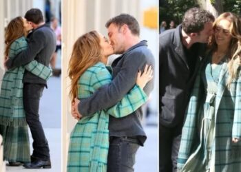 Jennifer Lopez et Ben Affleck, un baiser passionné en plein New York