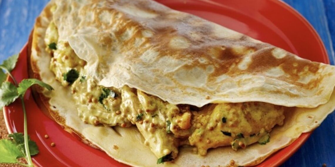 Quesadilla-crêpe au poulet 2 - Le Progrès Egyptien Quesadilla-crêpe au poulet 1 - Le Progrès Egyptien