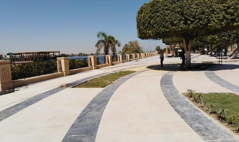 Louxor connaît un développement global 1 - Le Progrès Egyptien La Corniche de Louxor rénovée