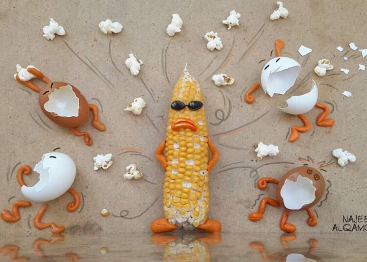 Une coquille d’œufs qui dissipe la grisaille !