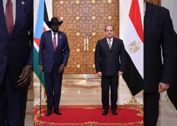 Al-Sissi recoit le président sud-soudanais
