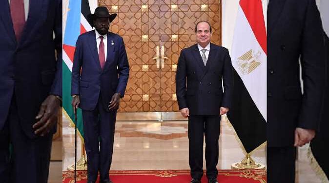 Al-Sissi recoit le président sud-soudanais 1 - Le Progrès Egyptien