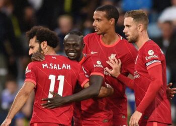 Un autre but historique pour Mo Salah(Photo)