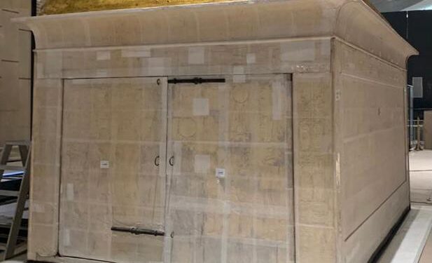 Transfert du 2e compartiment de Toutankhamon au GME 1 - Le Progrès Egyptien