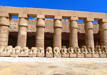 Louxor – Allée des béliers : Fin de restauration de 19 sphinx