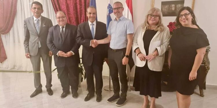 L’Egypte et la Slovénie discutent des relations bilatérales 1 - Le Progrès Egyptien
