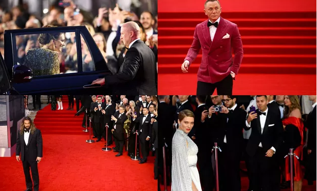 Tapis rouge glamour pour la première de James Bond 2 - Le Progrès Egyptien Tapis rouge glamour pour la première de James Bond 1 - Le Progrès Egyptien