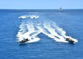 Les forces navales fêtent leur 54e anniversaire