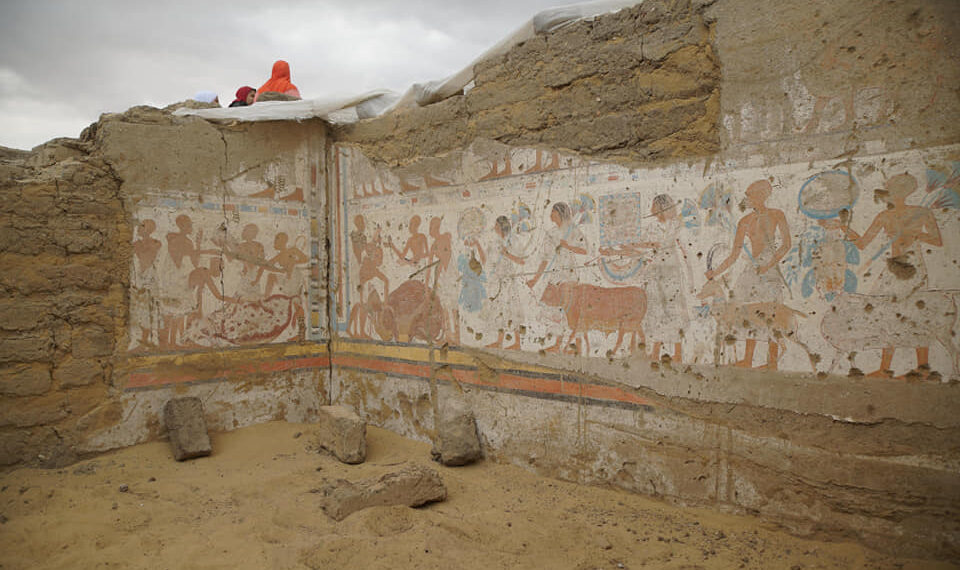 Saqqarah : Découverte de la tombe du trésorier sous Ramsès II 1 - Le Progrès Egyptien