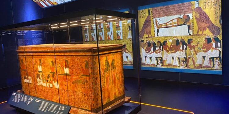 L’expo “Ramsès et l’or des pharaons” fascine à Houston 1 - Le Progrès Egyptien