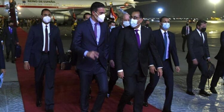 Madbouli reçoit le chef du gouvernement d'Espagne 1 - Le Progrès Egyptien