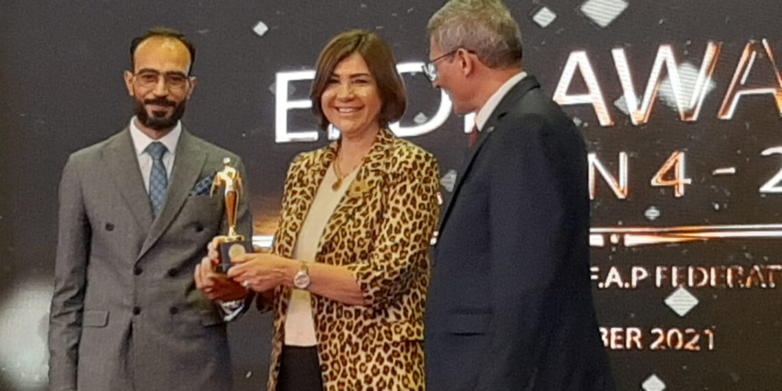 Suzanne Quellini remporte le prix de l’Union des entrepreneures arabes 2021 1 - Le Progrès Egyptien