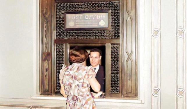 • Bureau de poste au Caire -1930