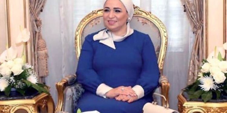 Epouse du Président : L’Égypte a pu enraciner les principes des droits de l'Homme 2 - Le Progrès Egyptien Epouse du Président : L’Égypte a pu enraciner les principes des droits de l'Homme 1 - Le Progrès Egyptien